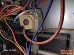 Leaking gas valve at 30-year-old furnace in Rockhill Park subdivision of Kansas City, MO — 64133 (39.0283N, 94.5868W)