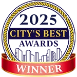 Citys Best Award Badge 2025