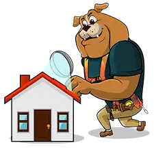 bulldog with magnifying glass on house - reason #3 - dedication