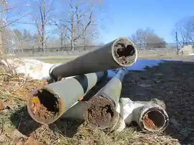 galvanized steel drain pipes