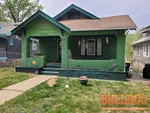home-inspector-kansas-city-mo-5304-brooklyn-ave-64130-39.03009000N-94.55996430W-bulldog-home-inspections-04-16-2025 Exterior photo of 99-year-old vacant bungalow inspected at 5304 Brooklyn Ave, Kansas City, MO 64130 (39.0301N, 94.5600W)