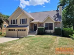A photo of a vacant 33-year-old split level home in the Persimmon Hill subdivision of Olathe, KS (38.8949N, 94.8660W)