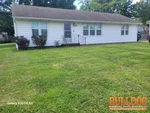 Exterior of 70-year-old ranch in Linden subdivision of Kansas City, MO — 64118 (39.2244N, 94.5697W)