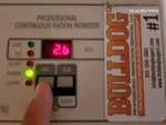 radon-testing-belton-mo-15803-hight-ave-64012-38.8353247N-94.503336W-bulldog-home-inspections-20250818_164921 Radon test result of 2.6 pCi/L at 21-year-old split-level home in Hardee Meadows subdivision of Belton, MO — 64012 (38.8353N, 94.5033W)