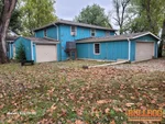 Exterior of 58-year-old gutted waterfront home in Lake Annette subdivision of Freeman, MO — 64746 (38.6554N, 94.5125W)