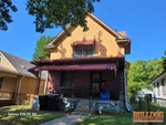 Exterior of 120-year-old historic home in Ingleside subdivision of Kansas City, MO — 64128 (39.0761N, 94.5424W)