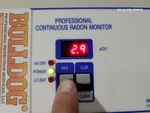 radon-testing-kansas-city-mo-3644-n-woodland-ave-64116-39.16095110N-94.55877290W-bulldog-home-inspections-20250925_134532 Radon test result of 2.9 at 72-year-old investor flip in River Forest subdivision of Kansas City, MO — 64116 (39.1610N, 94.5588W)