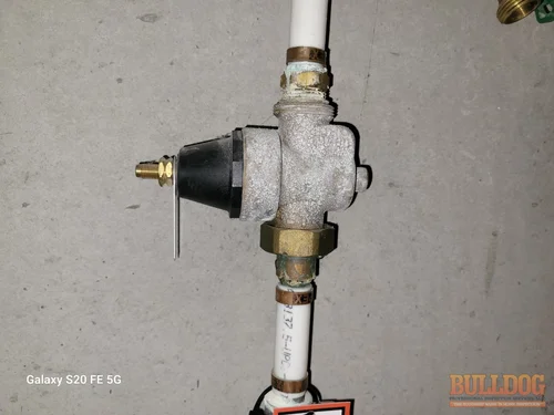 Pressure reducing valve - Creekwood, Grandview, MO - December 2025 - 16-year-old 