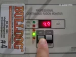 radon-testing-kansas-city-mo-2804-ne-parvin-rd-64117-39.16343860N-94.54669300W-bulldog-home-inspections-20251208_121858 Radon test result of 4.9 at 81-year-old ranch in Brookwood subdivision of Kansas City, MO — 64117 (39.1634N, 94.5467W)