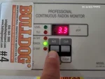 radon-testing-lees-summit-mo-653-se-canterbury-ln-64063-38.90495580N-94.31904220W-bulldog-professional-inspection-services-20251129_162700 Radon test result of 3.3 at 29-year-old split-level home in Ashton at Charleston Park subdivision of Lee’s Summit, MO — 64063 (38.9050N, 94.3190W)
