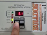 radon-testing-st-joseph-mo-2908-charles-st-64501-39.76490330N-94.82162770W-bulldog-home-inspections-20251219_131046 Radon test result of high 5.1 at 105-year-old bungalow in Brookdale Addition subdivision of St. Joseph, MO — 64501 (39.7649N, 94.8216W)