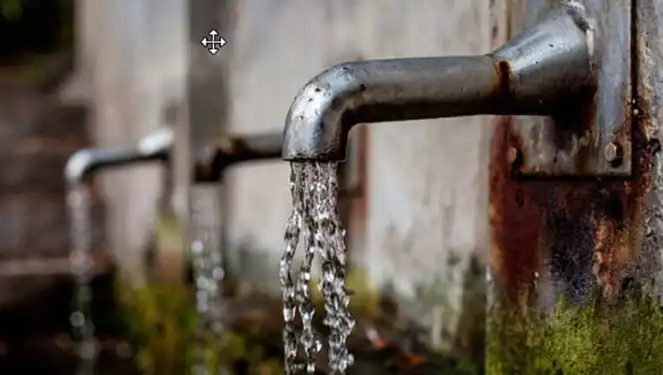 We run the water for the entire inspection when the home is vacant Running water faucet during Kansas City home inspection - utilities must be on before inspection starts