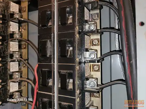 Push-button breakers in Coves subdivision of Kansas City, MO – 64151 (39.24331510N, 94.63723150W)