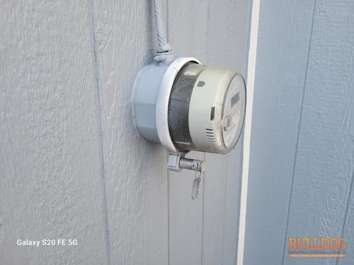 60-amp service meter detail in Kansas City, KS – 66106 (39.05251510N, 94.66115390W)