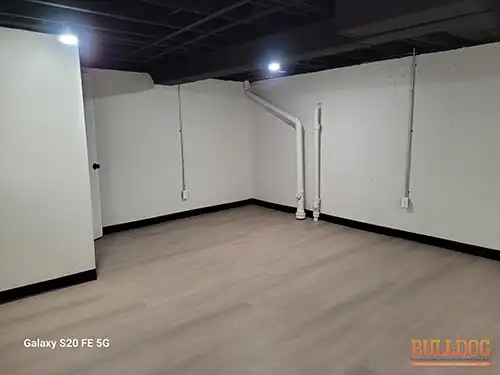 Investment property basement in South View Manor subdivision of Grandview, MO — 64030 (38.90212940N, 94.49951420W)