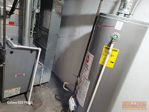 Investment property mechanicals in South View Manor subdivision of Grandview, MO — 64030 (38.90212940N, 94.49951420W)