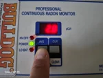 radon-testing-11014-cambridge-ave-kansas-city-mo-64134-20260327_173025 Alt Text: Low radon test result of 2.8 pCi/l at 70-year-old ranch in Ruskin Village subdivision of Kansas City, MO — 64134