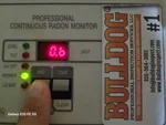 radon-testing-12683-s-belford-st-olathe-ks-66061-20260302_114603 Radon test result of low 0.6 at 20-year-old split-level home in Austin Meadows subdivision of Olathe, KS — 66061