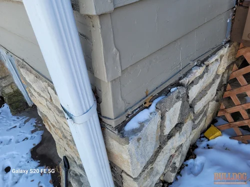 Shifting foundation wall in Morningside subdivision of Kansas City, MO – 64110 - January 28, 2026 