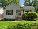 Exterior of 86-year-old ranch-style home in Home Gardens subdivision of Kansas City, MO — 64114