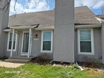 Exterior of 47-year-old townhome in Quivira Falls subdivision of Overland Park, KS — 66210