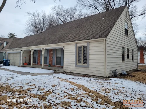 Image of home inspection at Nall Hills subdivision of Overland Park, KS. 66212