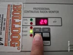 Low radon test result of 2.9 pCi/L at 47-year-old townhome in Quivira Falls subdivision of Overland Park, KS — 66210