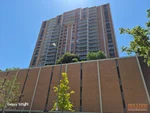 Roof inspection at 61-year-old luxury high-rise condominium building in South Plaza neighborhood of Kansas City, MO — 64112