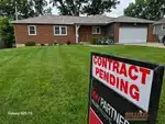 Alt Text:
Exterior of 58-year-old ranch-style home in Fairview Heights subdivision of Shawnee, KS — 66203